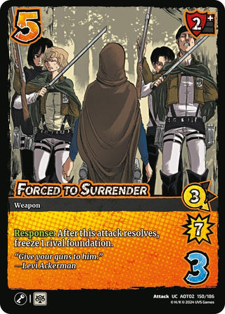 Forced to Surrender (150) [AOT02] - UniVersus Single