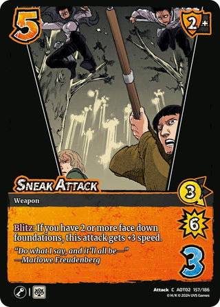 Sneak Attack (157) [AOT02] - UniVersus Single