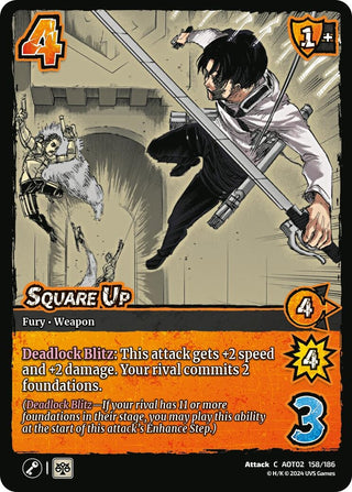 Square Up (158) [AOT02] - UniVersus Single