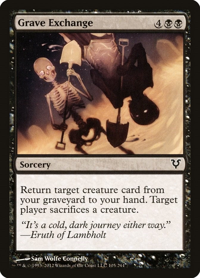 Grave Exchange (105) [AVR] - MTG Single