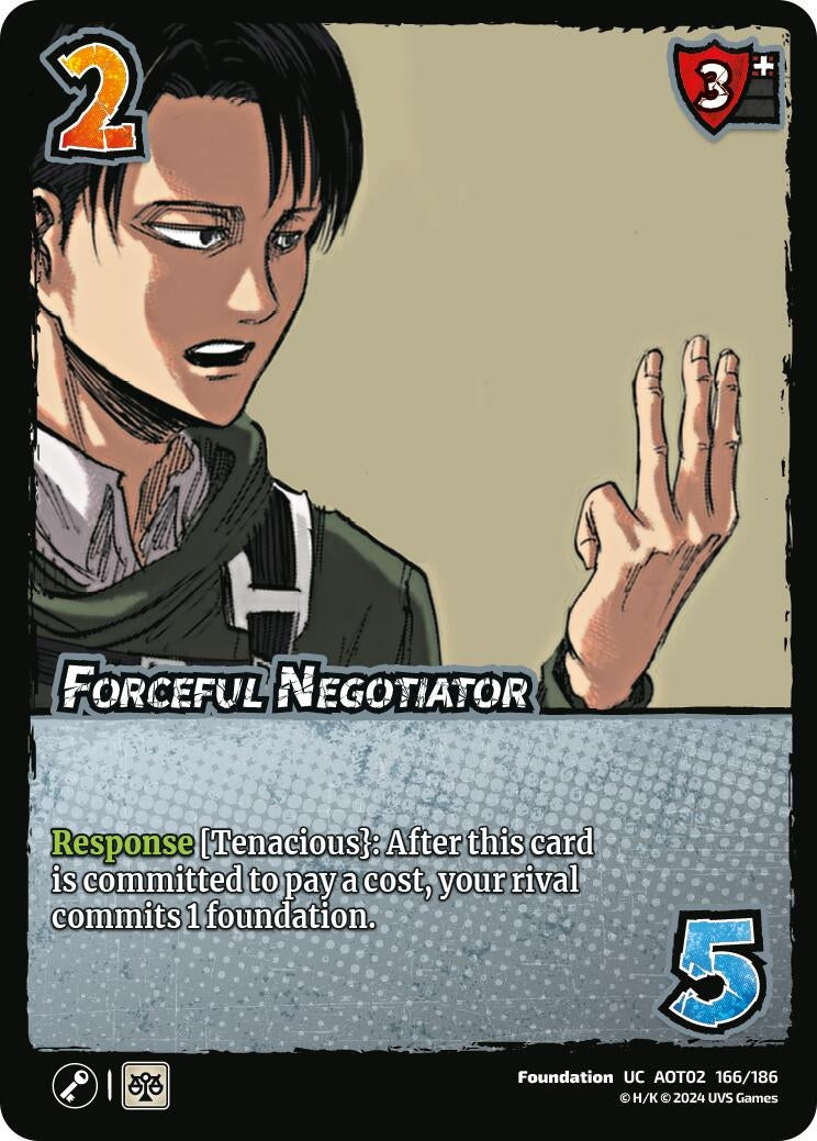 Forceful Negotiator (166) [AOT02] - UniVersus Single