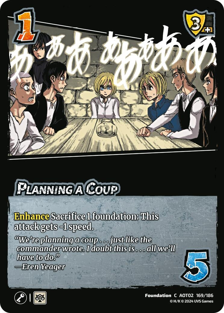 Planning a Coup (169) [AOT02] - UniVersus Single