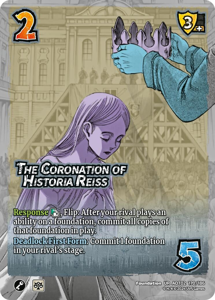 The Coronation of Historia Reiss (170) [AOT02] - UniVersus Single