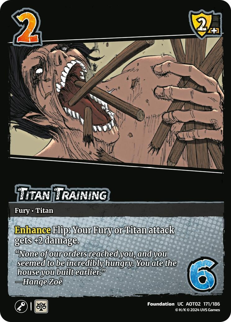 Titan Training (171) [AOT02] - UniVersus Single
