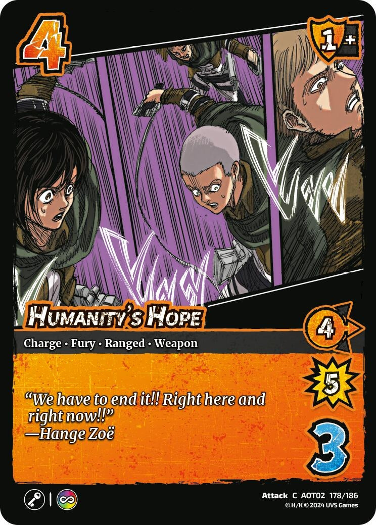 Humanity’s Hope (178) [AOT02] - UniVersus Single