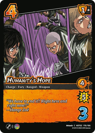 Humanity’s Hope (178) [AOT02] - UniVersus Single