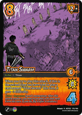Titan Swarm (179) [AOT02] - UniVersus Single