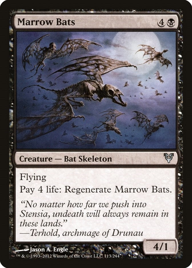 Marrow Bats (113) [AVR] - MTG Single