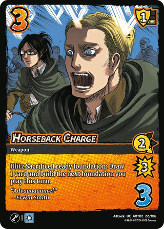 Horseback Charge (22) [AOT02] - UniVersus Single