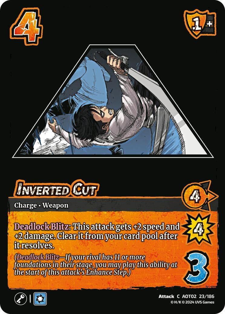 Inverted Cut (23) [AOT02] - UniVersus Single