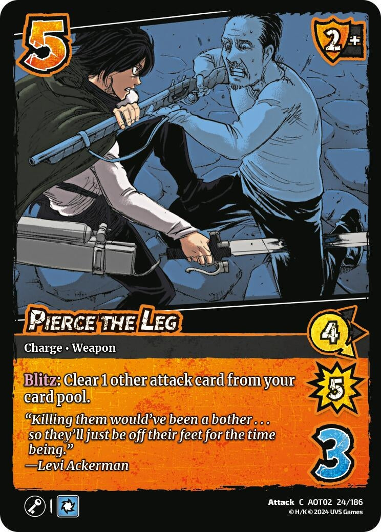 Pierce the Leg (24) [AOT02] - UniVersus Single