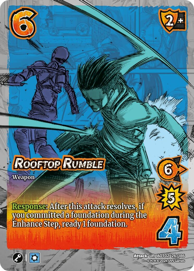 Rooftop Rumble (26) [AOT02] - UniVersus Single