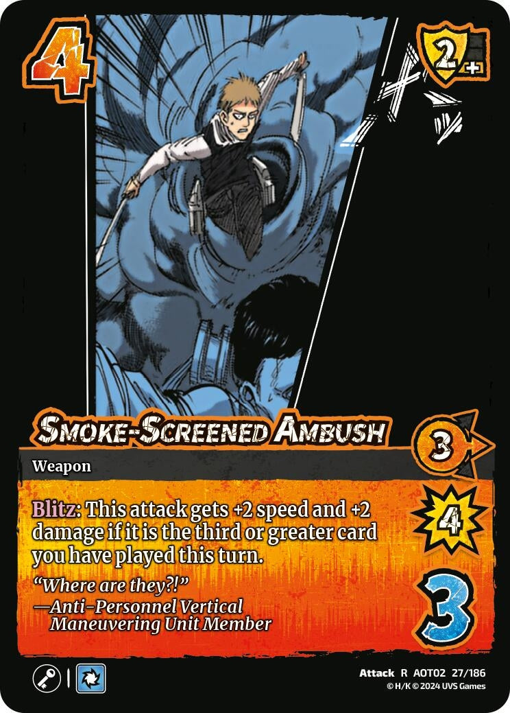 Smoke-Screened Ambush (27) [AOT02] - UniVersus Single
