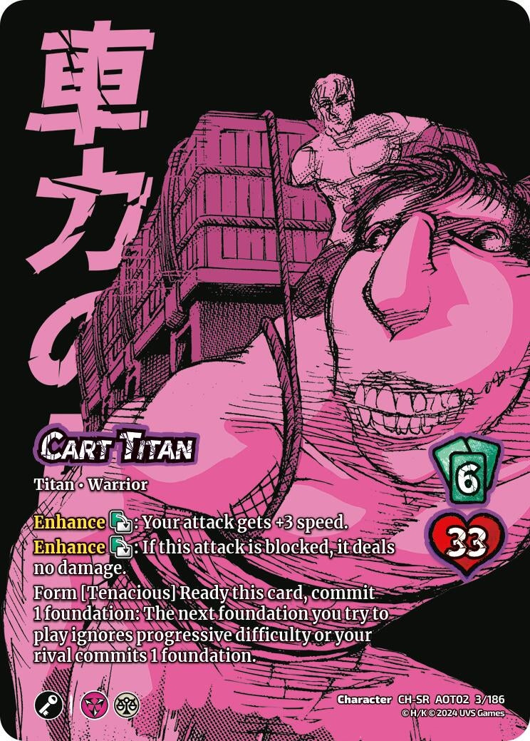 Cart Titan (3) [AOT02] - UniVersus Single