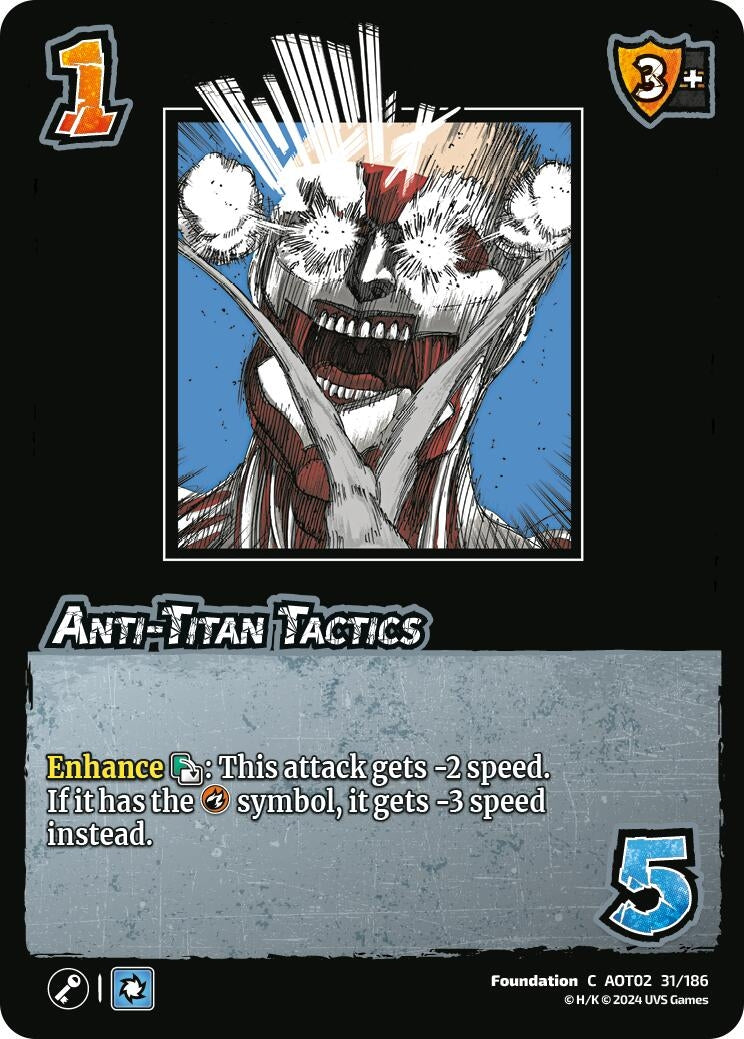 Anti-Titan Tactics (31) [AOT02] - UniVersus Single