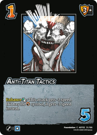 Anti-Titan Tactics (31) [AOT02] - UniVersus Single