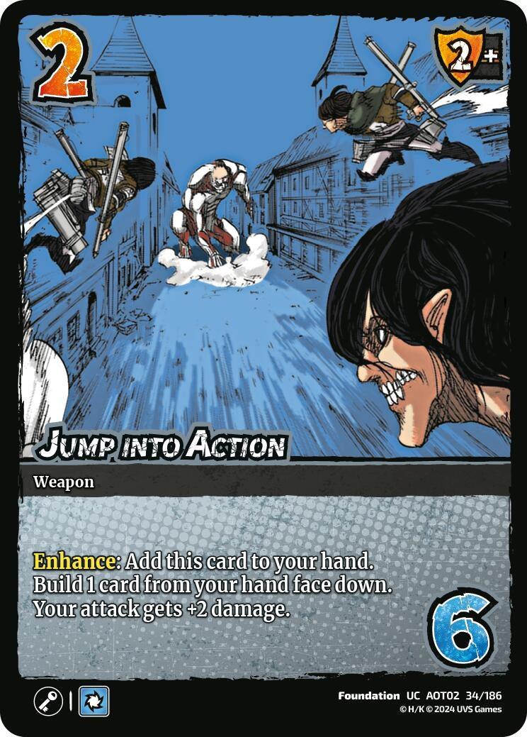 Jump into Action (34) [AOT02] - UniVersus Single
