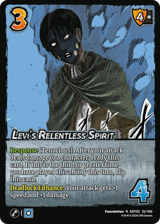 Levi’s Relentless Spirit (35) [AOT02] - UniVersus Single
