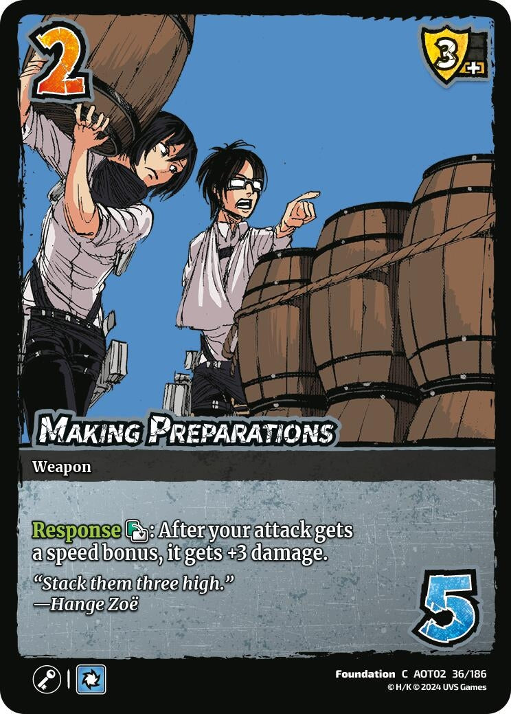 Making Preparations (36) [AOT02] - UniVersus Single