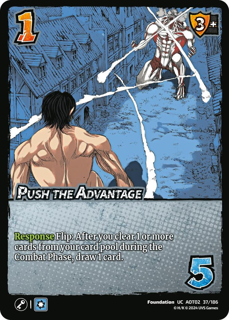 Push the Advantage (37) [AOT02] - UniVersus Single