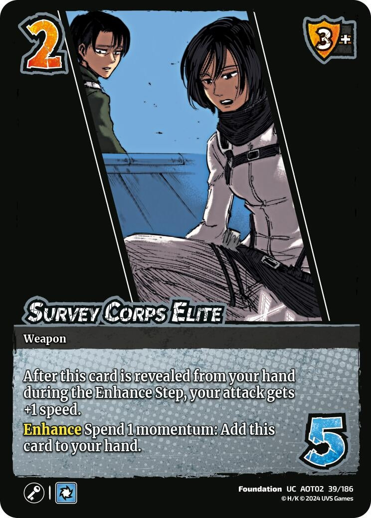 Survey Corps Elite (39) [AOT02] - UniVersus Single