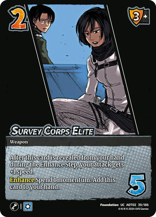 Survey Corps Elite (39) [AOT02] - UniVersus Single