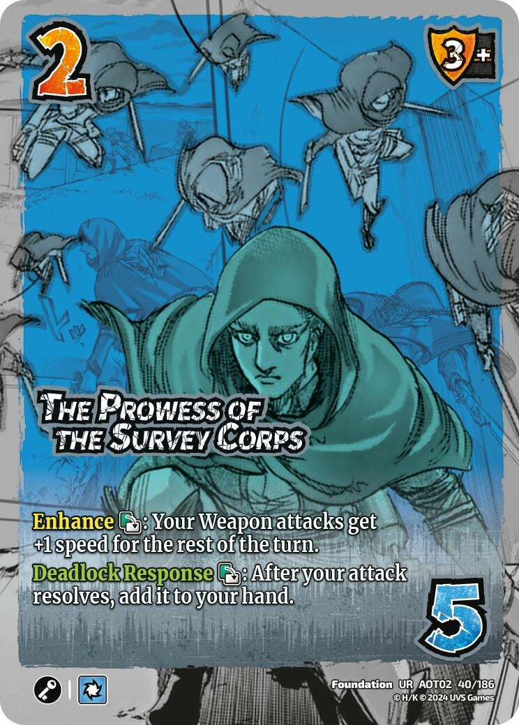The Prowess of the Survey Corps (40) [AOT02] - UniVersus Single
