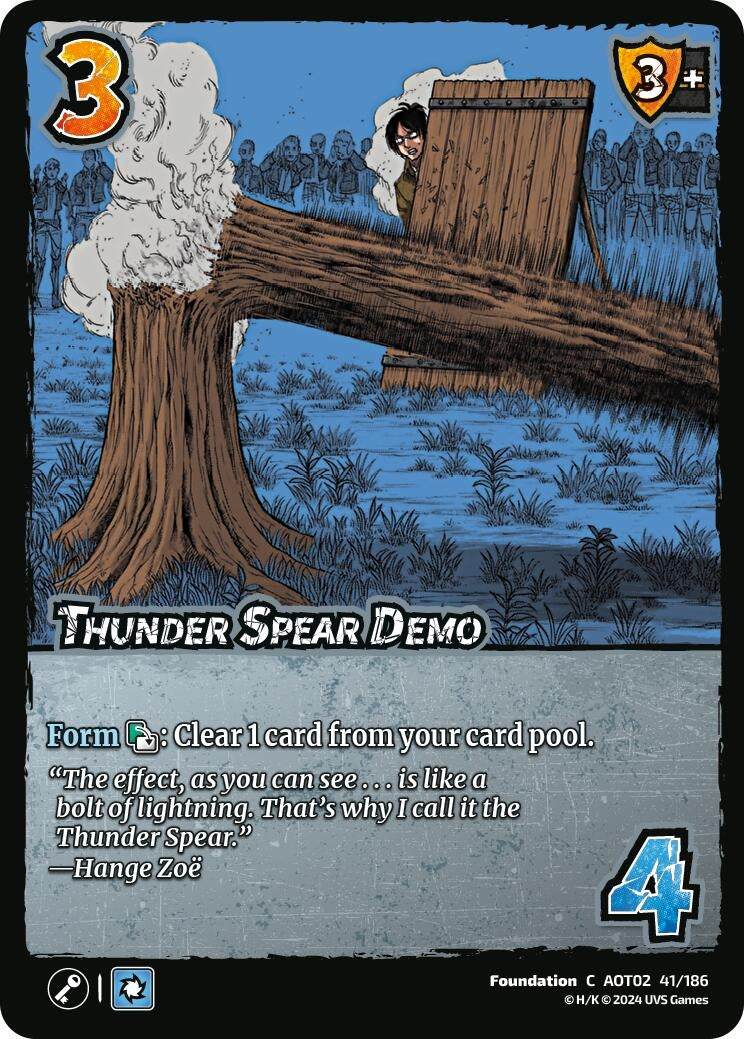 Thunder Spear Demo (41) [AOT02] - UniVersus Single