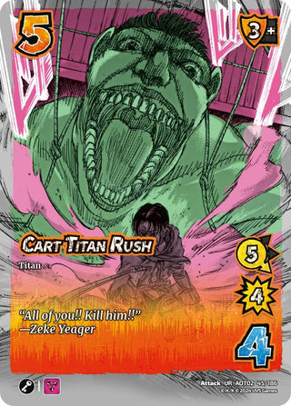 Cart Titan Rush (45) [AOT02] - UniVersus Single