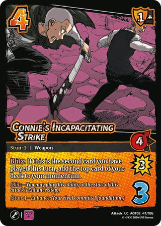 Connie’s Incapacitating Strike (47) [AOT02] - UniVersus Single