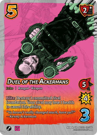 Duel of the Ackermans (49) [AOT02] - UniVersus Single