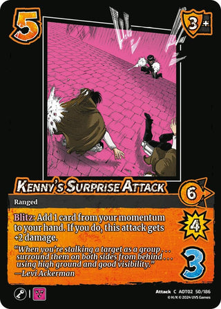 Kenny’s Surprise Attack (50) [AOT02] - UniVersus Single