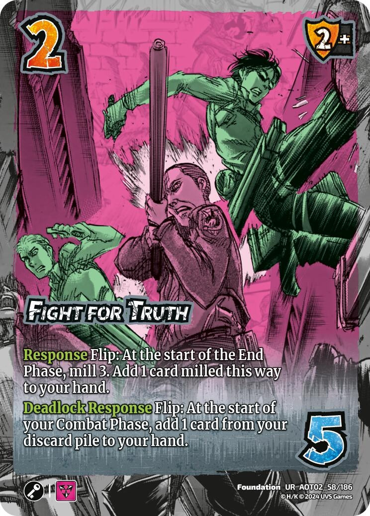 Fight for Truth (58) [AOT02] - UniVersus Single
