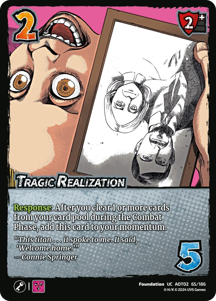 Tragic Realization (65) [AOT02] - UniVersus Single