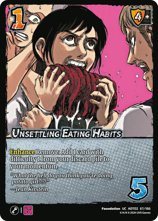 Unsettling Eating Habits (67) [AOT02] - UniVersus Single