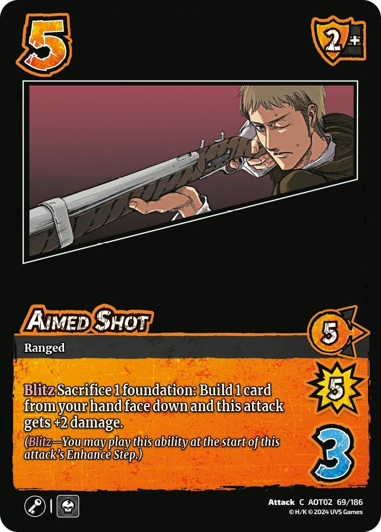 Aimed Shot (69) [AOT02] - UniVersus Single