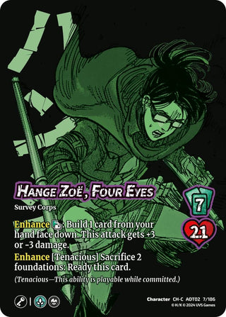 Hange Zoe Four Eyes (7) [AOT02] - UniVersus Single