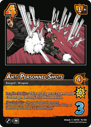 Anti-Personnel Shots (70) [AOT02] - UniVersus Single