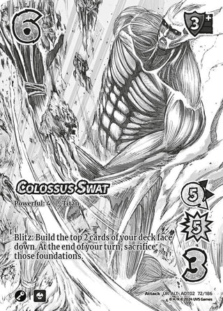Colossus Swat (Alternate Art) (72) [AOT02] - UniVersus Single