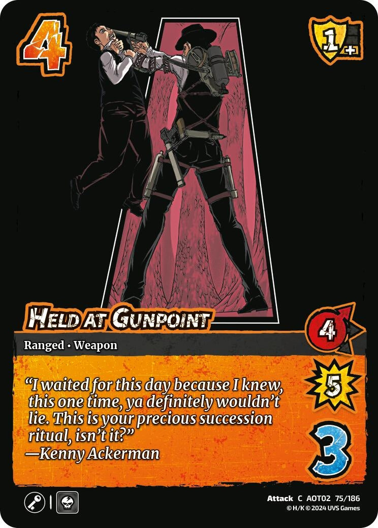 Held at Gunpoint (75) [AOT02] - UniVersus Single
