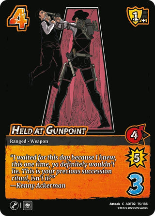 Held at Gunpoint (75) [AOT02] - UniVersus Single
