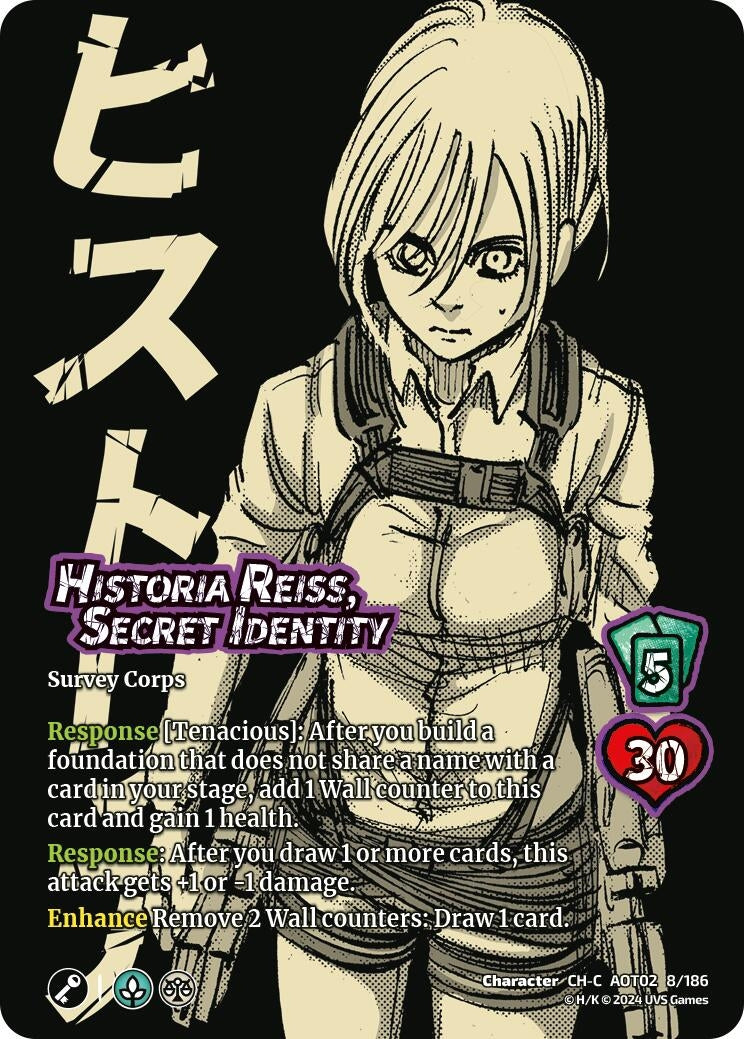 Historia Reiss Secret Identity (8) [AOT02] - UniVersus Single