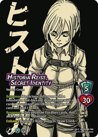 Historia Reiss Secret Identity (8) [AOT02] - UniVersus Single