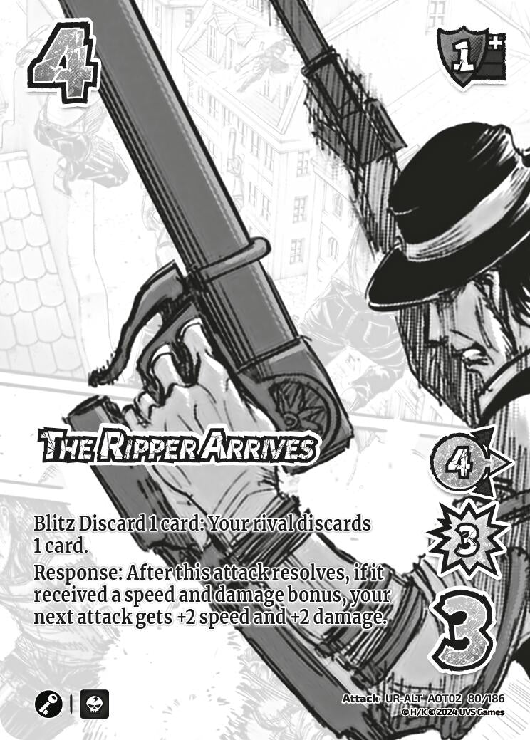 The Ripper Arrives (Alternate Art) (80) [AOT02] - UniVersus Single