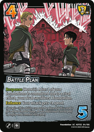 Battle Plan (84) [AOT02] - UniVersus Single
