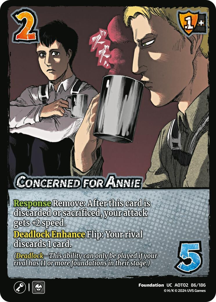 Concerned for Annie (86) [AOT02] - UniVersus Single