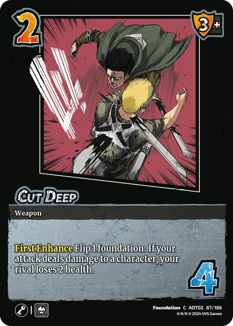 Cut Deep (87) [AOT02] - UniVersus Single