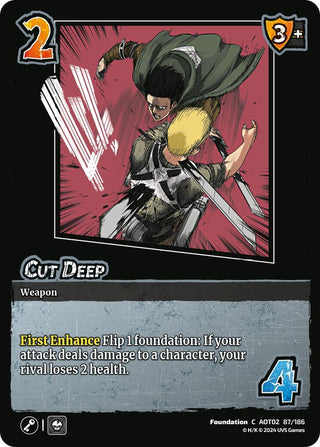 Cut Deep (87) [AOT02] - UniVersus Single