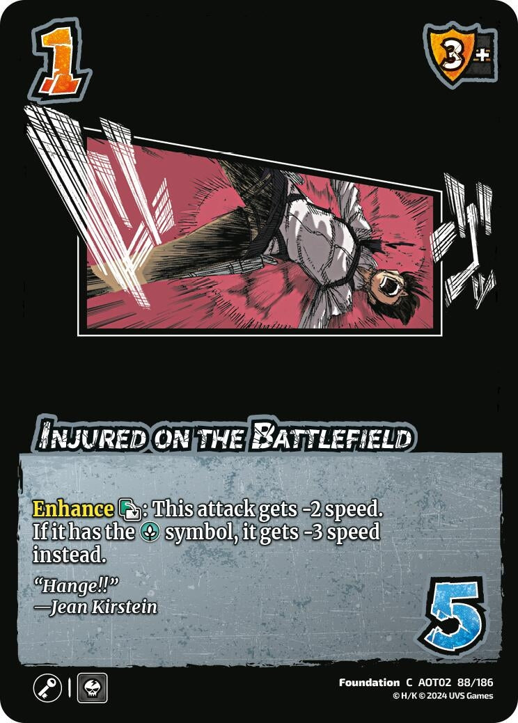 Injured on the Battlefield (88) [AOT02] - UniVersus Single