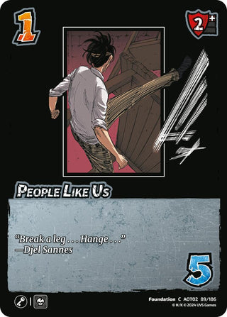 People Like Us (89) [AOT02] - UniVersus Single